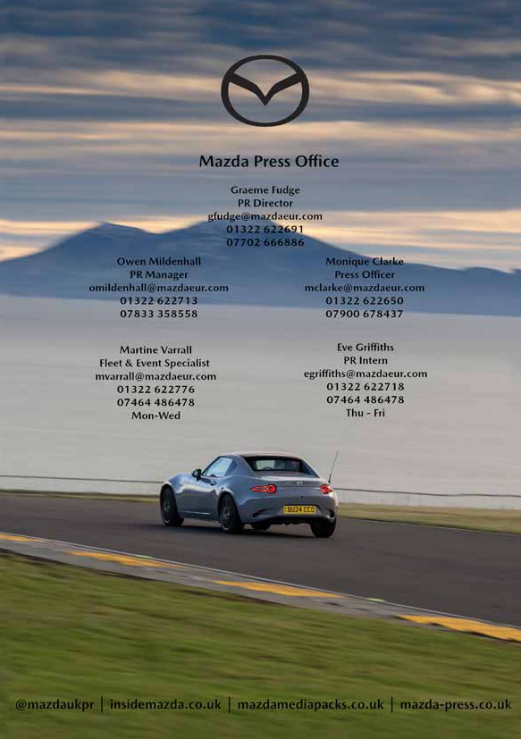 Mazda press office